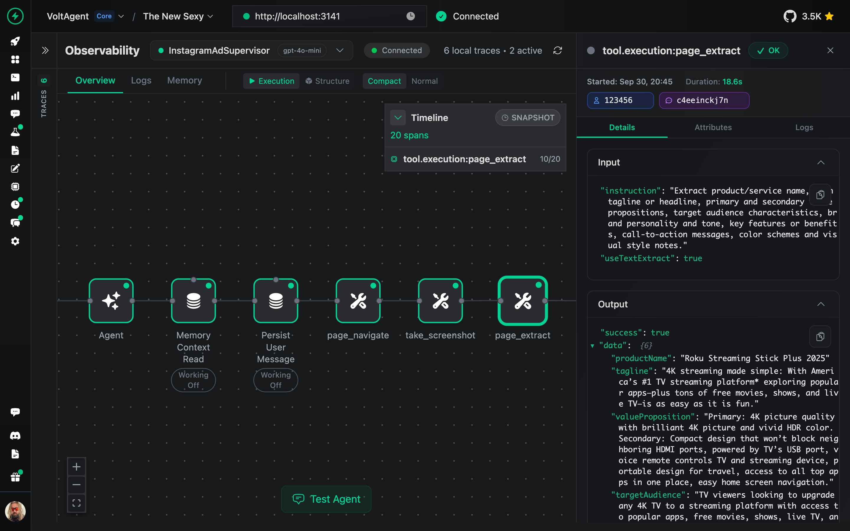 VoltOps LLM Observability