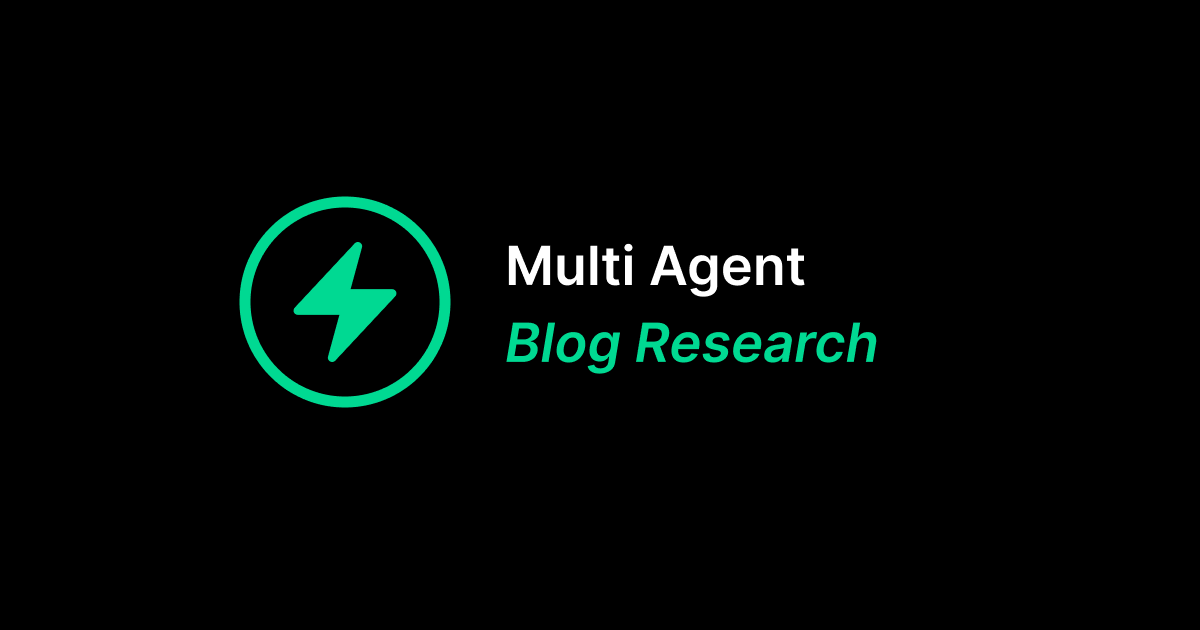  4-Agent AI Team for Blog Research screenshot